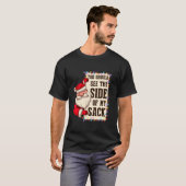 Du solltest die Größe meines Sackes Weihnachtsmann T-Shirt (Vorne ganz)