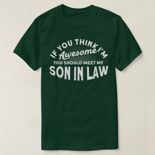 Du solltest meinen Sohn in der Jurastfamilie treff T-Shirt (Design vorne)