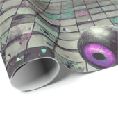 🎁 "Du solltest nicht hier sein" Weirdcore Geschenkpapier (Rolleneckpunkt)