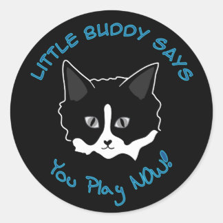 Du spielst jetzt! Aufkleber