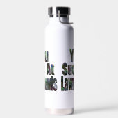 Du spielst keine Rasenschüsseln sehr gut, oder? Trinkflasche (Links)