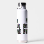 Du spielst keine Rasenschüsseln sehr gut, oder? Trinkflasche (Rechts)