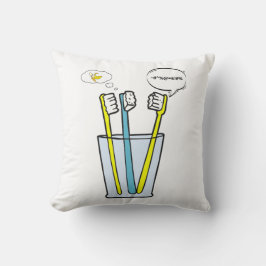 Du sprichst, denke ich, Bananana Kissen