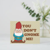 Du sprichst mich nicht! postkarte (Stehend Vorderseite)