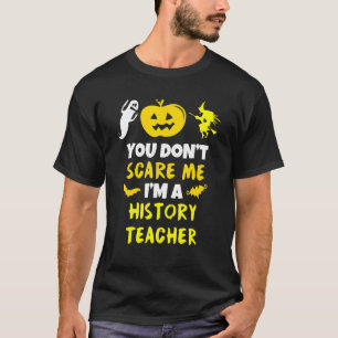Du sprichst mir Geschichtslehrer Halloween T-Shirt