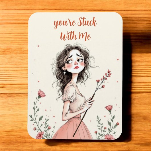 Du steckst mit mir fest magnet