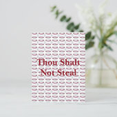 Du stehst nicht postkarte (Stehend Vorderseite)