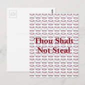 Du stehst nicht postkarte (Vorne/Hinten)