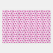 DU STELLST MEIN WELTPINK-PINK-Romantisches Earth H Geschenkpapier Set (Vorderseite)