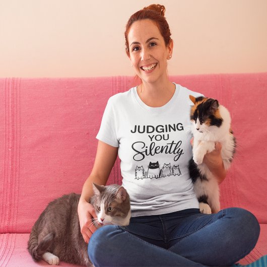 DU STILL JUDGING Tri-Blend SHIRT
