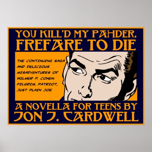 Du tötest mein Pahder-Poster Poster (Vorne)