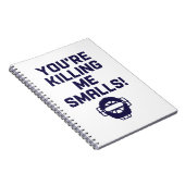 Du tötest mich an Kleinigkeiten! Notizblock (Rechte Seite)