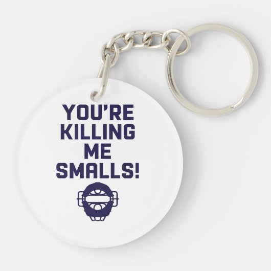 Du tötest mich an Kleinigkeiten! Schlüsselanhänger (Rückseite)