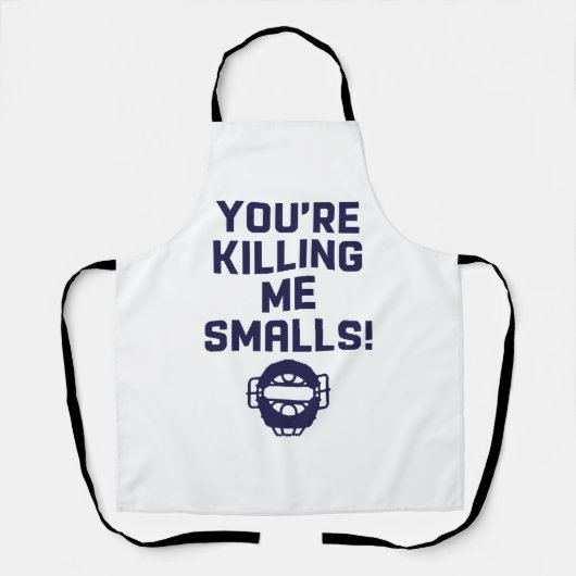 Du tötest mich an Kleinigkeiten! Schürze (Vorderseite)