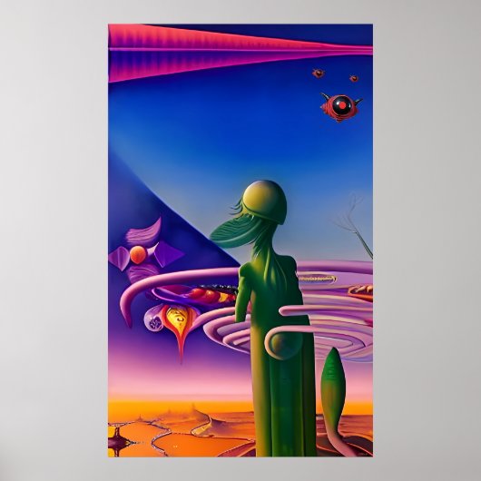 Du träumst - Ken Gage Art Poster (Vorne)