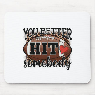 Du Triffst Jemanden Besser Spieltags-Fußball-Saiso Mousepad