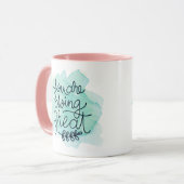 Du tust großartig tasse (Vorderseite Links)