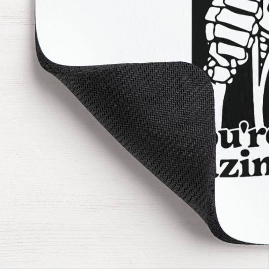 Du tust Phantastisch Sweetie1 Mousepad (Ecke)