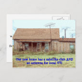 DU UND Antenne! - Gewohnte Adressenänderung Ankündigungspostkarte (Vorne/Hinten)