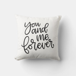 Du und ich für immer kissen