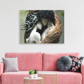 Du und ich für immer leinwanddruck (Insitu (Wohnzimmer))