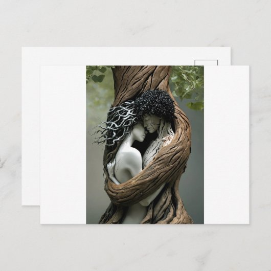 Du und ich für immer postkarte (Vorne/Hinten)