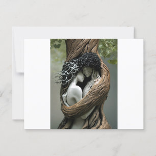 Du und ich für immer postkarte