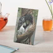 "Du und ich, für immer" Sockelschild (In SItu)