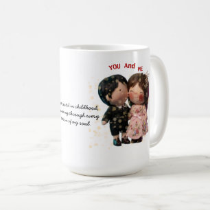 DU UND ICH KAFFEETASSE