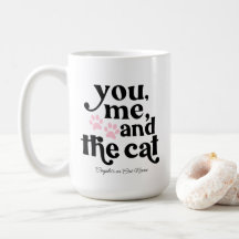 Du und ich Minimalistisch Cat Couple