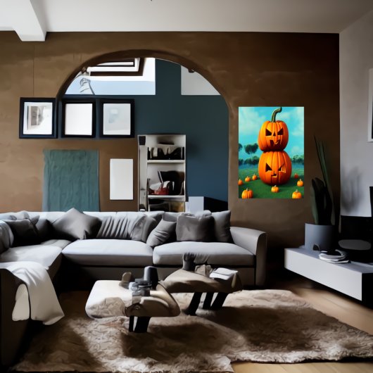 Du und ich, Pumpkin | AI Art Poster