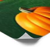 Du und ich, Pumpkin | AI Art Poster (Ecke)