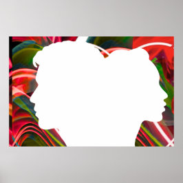 Du-und-ich-Wandposter Poster