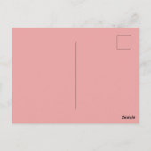 Du und nur ich Postkarte (Rückseite)