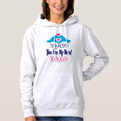 ↷ du Vater, mein Held Classic Hoodie (Vorderseite)