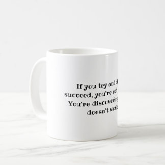 Du Versage kein Motivierend Discovery Zitat Kaffeetasse