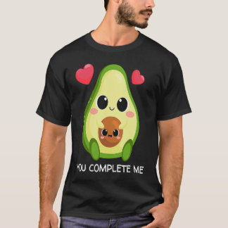 Du Vervollständigst Mich  Avocado Paare Valentinst T-Shirt