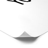 Du vervollständigst mich Funny Fries Ketchup Puff Poster (Ecke)