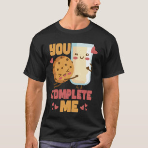 Du Vervollständigst Mich Keks und Milch-Schokolad T-Shirt