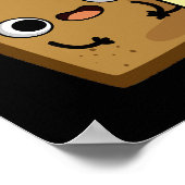 Du vervollständigst mich lustig Brot Butter Puder  Poster (Ecke)