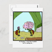 Du verwöhnst mich... postkarte (Vorne/Hinten)