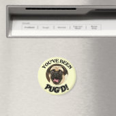DU WAR MOPS! - FUNNY MOPS DOG MAGNET (In Situ (Geschirrspüler))