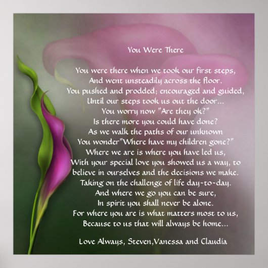 Du warst da poster (Vorne)