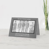 "Du warst ein Einflussfaktor, bevor es Cool war" g Karte (Vorderseite)