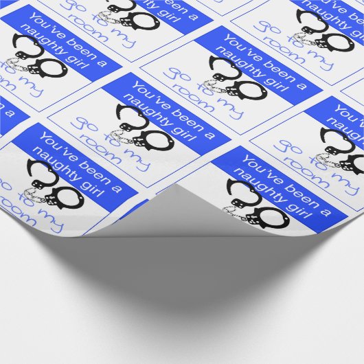 Du warst ein unheimliches Mädchen Geschenkpapier (Ecke)