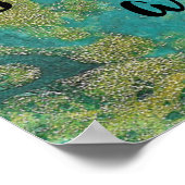 "Du warst für so eine Zeit Geboren" Kunst Poster (Ecke)