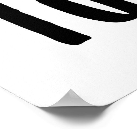 Du warst geboren, echt zu sein, um nicht perfekt z poster (Ecke)