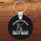 Du weißt, dass du altes Zitat bist Schlüsselanhänger (Vorderseite)