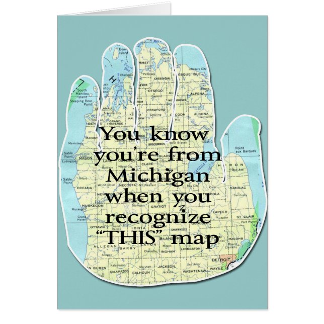 Du weißt, dass du aus Michigan bist, wenn du (Vorne)