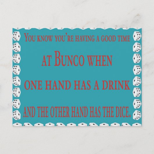 Du weißt, dass du dich gut amüsierst postkarte (Vorderseite)